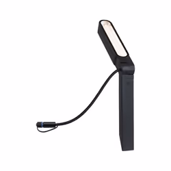 Paulmann Plug & Shine Ito, Éclairage au sol extérieur, Anthracite, Métal, Plastique, IP65, Jardin, III