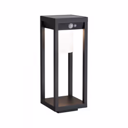 Paulmann Marisol, Noir, Plastique, IP44, Jardin, III, Capteur de mouvement