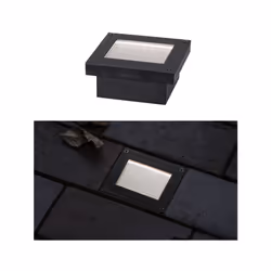 Paulmann 94578 éclairage extérieur Éclairage de plancher extérieur Ampoule(s) non remplaçable(s) LED Noir