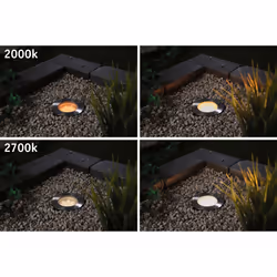 Paulmann Goldlicht éclairage au sol G LED Noir, Acier inoxydable