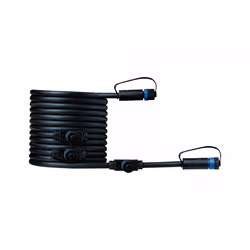 Paulmann 94596, Câble de connexion d’éclairage, Noir, Plastique, IP68, III, 5000 mm