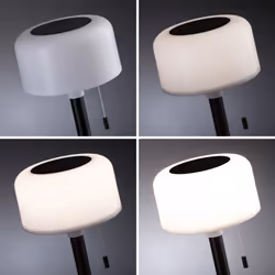 Paulmann Solar Bartja lampe de table Ampoule(s) non remplaçable(s) 1,6 W LED Noir, Blanc - Vue supplémentaire 5