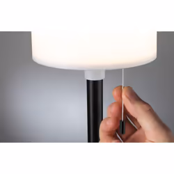 Paulmann Solar Bartja lampe de table Ampoule(s) non remplaçable(s) 1,6 W LED Noir, Blanc - Vue supplémentaire 7