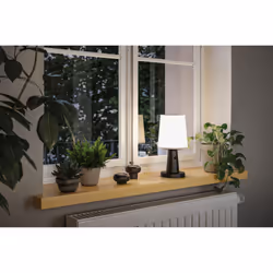Paulmann Ilanga lampe de table 2,1 W LED F Anthracite, Blanc