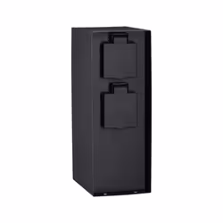 Paulmann 94657 multiprise 2 sortie(s) CA Extérieure Anthracite