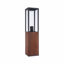 Paulmann Timba, Éclairage de plancher extérieur, Bois, Acier inoxydable, Bois, IP44, Rue, I