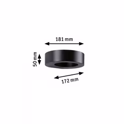 Paulmann Renga Anthracite Adapté à une utilisation extérieure 5 W