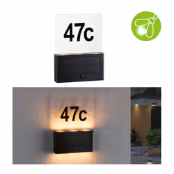 Paulmann Neda Anthracite Adapté à une utilisation extérieure 1 W
