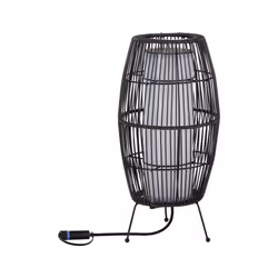 Paulmann 94754, Éclairage de plancher extérieur, Noir, Métal, Plastique, IP44, Jardin, II