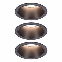 Paulmann 94869, 1 ampoule(s), LED, 2700 K, 470 lm, IP44, Noir