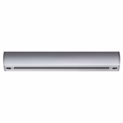 Paulmann URail, acc. système rail, rail 0,1m 230V, chrome mate, Section d'éclairage sur rail, Chrome, Métal, 1000 W, 230 V, 1 ...