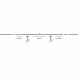 Paulmann URail, acc. système rail, connecteur fixe Pour toutes les couleurs