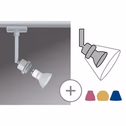 Paulmann URail, LED-Spot, 1x3,5W, DecoSystems 230V, chrome mate