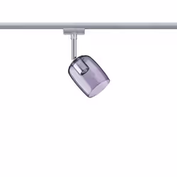 Paulmann 953.40 Spot lumineux sur rail Chrome, Violet, Transparent G9 LED 10 W