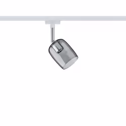 Paulmann 953.44 Spot lumineux sur rail Gris, Transparent, Blanc G9 10 W