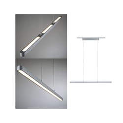 Paulmann 953.75 éclairage en suspension Support flexible Ampoule(s) non remplaçable(s) LED Chrome