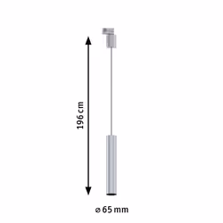 Paulmann Artemons Spot lumineux sur rail Argent GU10