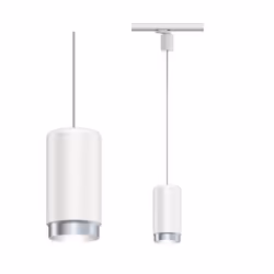 Paulmann Corus, Spot lumineux sur rail, E27, 1 ampoule(s), LED, Blanc