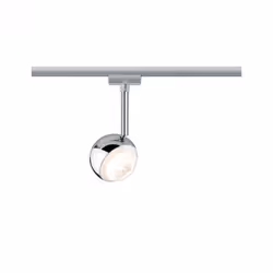 Paulmann 954.55, Spot lumineux sur rail, 1 ampoule(s), LED, 2700 K, 315 lm, Chrome