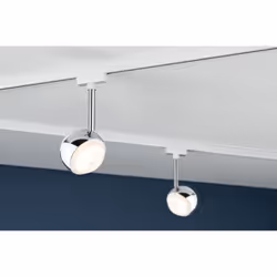 Paulmann 954.56 Spot lumineux sur rail Chrome, Blanc LED 6 W