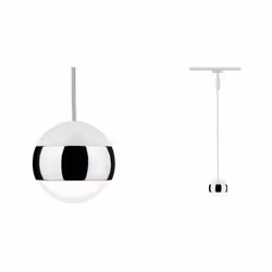 Paulmann 954.58 éclairage en suspension 6 W LED Chrome, Blanc