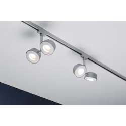 Paulmann 954.71 Spot lumineux sur rail Chrome, Blanc LED 6,7 W