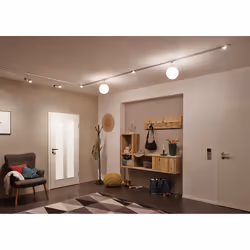 Paulmann 954.71 Spot lumineux sur rail Chrome, Blanc LED 6,7 W
