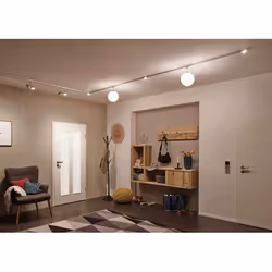 Paulmann 954.79 Spot lumineux sur rail Chrome LED 5,8 W