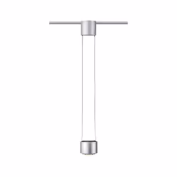 Paulmann 955.20 éclairage de plafond Noir, Chrome