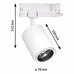 Paulmann 96574 spot d'éclairage Spot lumineux sur rail Ampoule(s) non remplaçable(s) LED 28 W