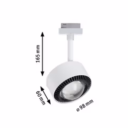 Paulmann Aldan Spot lumineux sur rail LED 8 W F