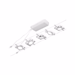 Paulmann MacLED Basic Set Spot lumineux sur rail Chrome, Blanc LED 4,5 W F