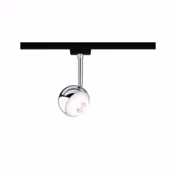 Paulmann Capsule II, Spot lumineux sur rail, 1 ampoule(s), LED, 6 W, 2700 K, Noir, Chrome