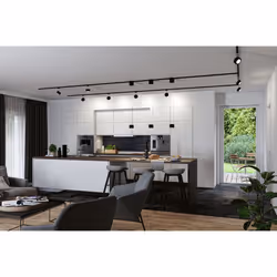 Paulmann Aldan Spot lumineux sur rail Noir, Chrome LED