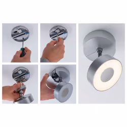 Paulmann Base Spot lumineux sur rail Chrome - Vue supplémentaire 10