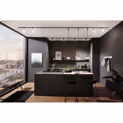 Paulmann Tube Spot lumineux sur rail Noir, Chrome GU10 - Vue supplémentaire 6