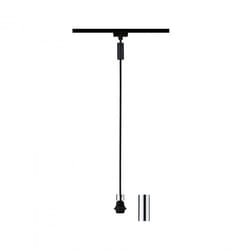 Paulmann 2Easy Spot lumineux sur rail Noir, Chrome E27
