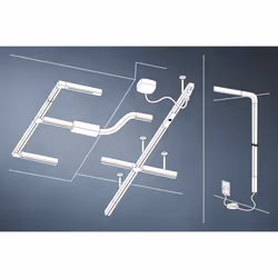 Paulmann Discus Spot lumineux sur rail Noir, Chrome LED - Vue supplémentaire 6