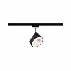 Paulmann Arena, Spot lumineux sur rail, LED, 14 W, 2700 K, 850 lm, Noir, Chrome
