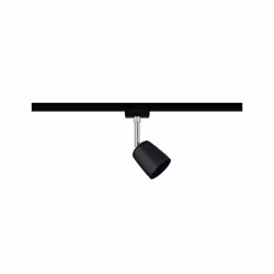 Paulmann Cover, Spot lumineux encastrable, GU10, Noir, Chrome