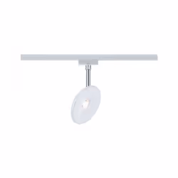 Paulmann Sphere, Spot lumineux sur rail, LED, 7,4 W, 2700 K, 500 lm, Chrome, Blanc