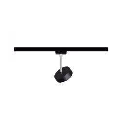Paulmann Circle Spot lumineux sur rail Noir, Chrome Ampoule(s) non remplaçable(s) LED 5 W - Vue supplémentaire 4