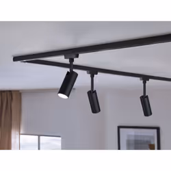Paulmann Tubo Spot lumineux sur rail Noir, Chrome Ampoule(s) non remplaçable(s) LED 4,5 W - Vue supplémentaire 6