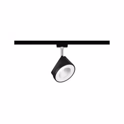 Paulmann Arena, Spot lumineux sur rail, Ampoule(s) non remplaçable(s), 3 ampoule(s), LED, 4000 K, Noir, Chrome