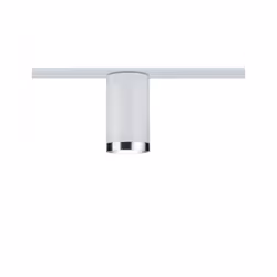 Paulmann 96963, Spot lumineux sur rail, GU10, 1 ampoule(s), LED, 10 W, Chrome, Blanc