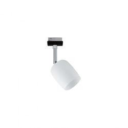 Paulmann 96966 spot d'éclairage Spot lumineux sur rail Noir, Acier satin G9