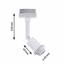 Paulmann 96970 spot d'éclairage Spot lumineux sur rail Blanc E14 LED