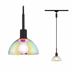 Paulmann 96976 éclairage en suspension Support flexible E14 Noir