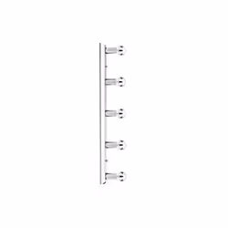 Paulmann Regula, Surface, Rond, 5 ampoule(s), E14, Chrome