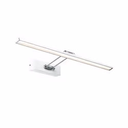 Paulmann 998.93, Surface, Rectangle, 2700 K, Chrome, Blanc